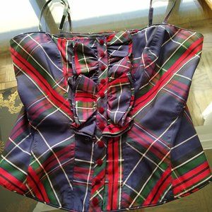 RUGBY Ralph Lauren - Ruffled Silk CAMI